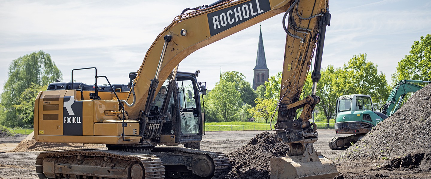 Die Rocholl GmbH ist Ihr Experte für Gartenbau, Landschaftsbau, Tiefbau und Sportplatzbau aus Krefeld.